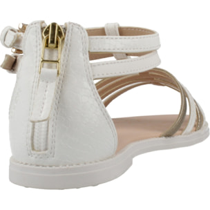 Sandalias Niña de la marca GEOX  modelo J SANDAL KARLY GIRL BLANCO