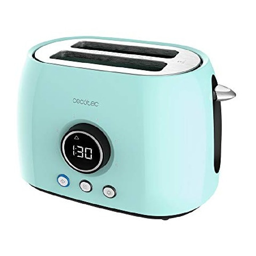 Tostadora Digital ClassicToast 8000 Blue Double. 800 W, 2 Ranuras extraanchas pa