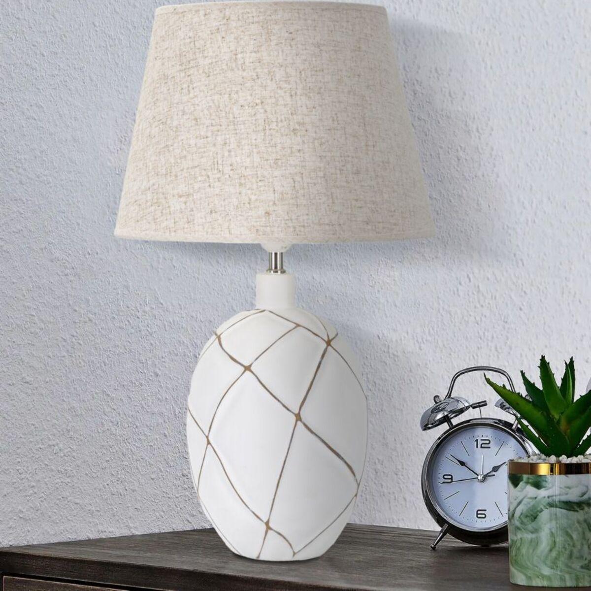 LAMPADA DA TAVOLO RESINA LINES CM Ø 35X60