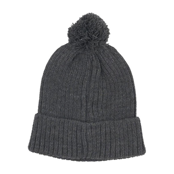 Cappello in maglia con pon pon da donna Basic