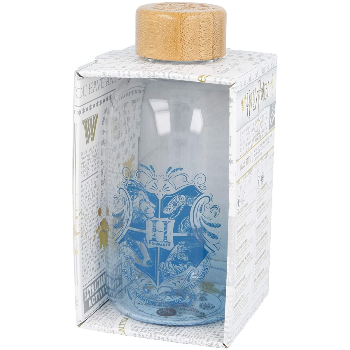 Harry Potter Borraccia in Vetro per Acqua in Vetro Borosilicato 620ml Stor