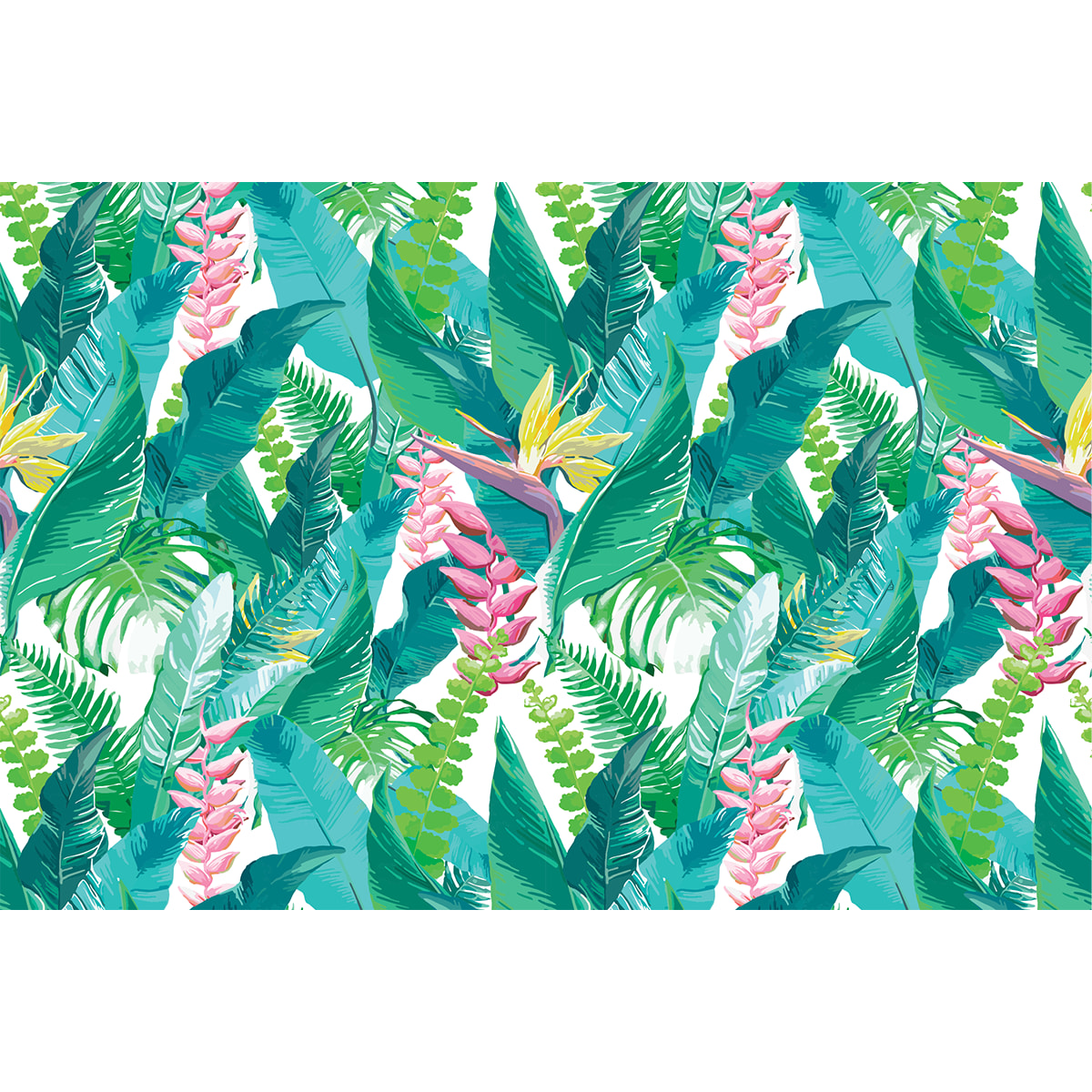 Sticker meuble tropical Tumaraa 60 x 90 cm