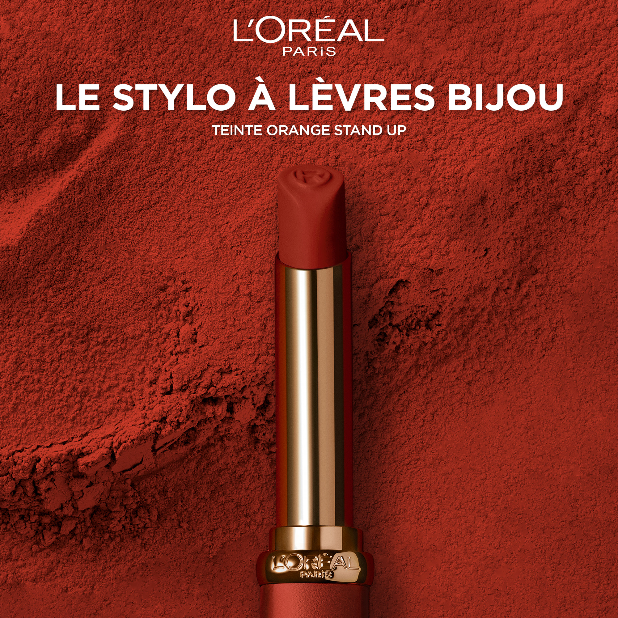 L'Oréal Paris Intense Volume Matte Colors of Worth 200 Orange Stand Up