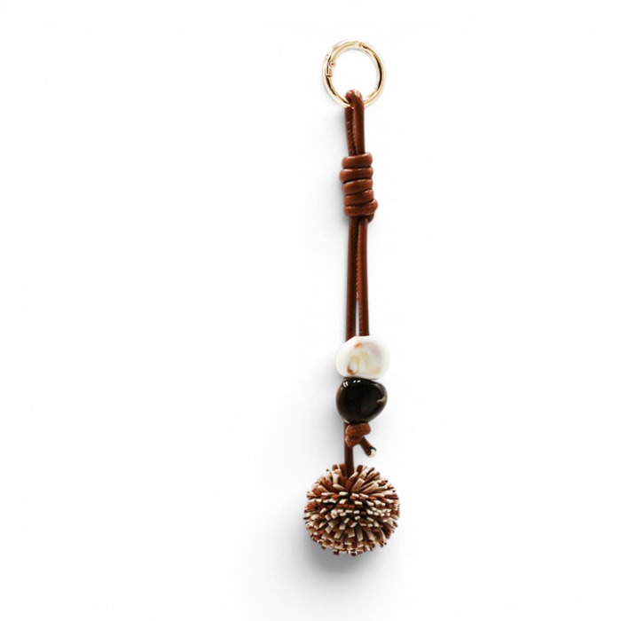 Charm Pompom und Stein Cheval Firenze
