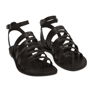 Sandalias negras