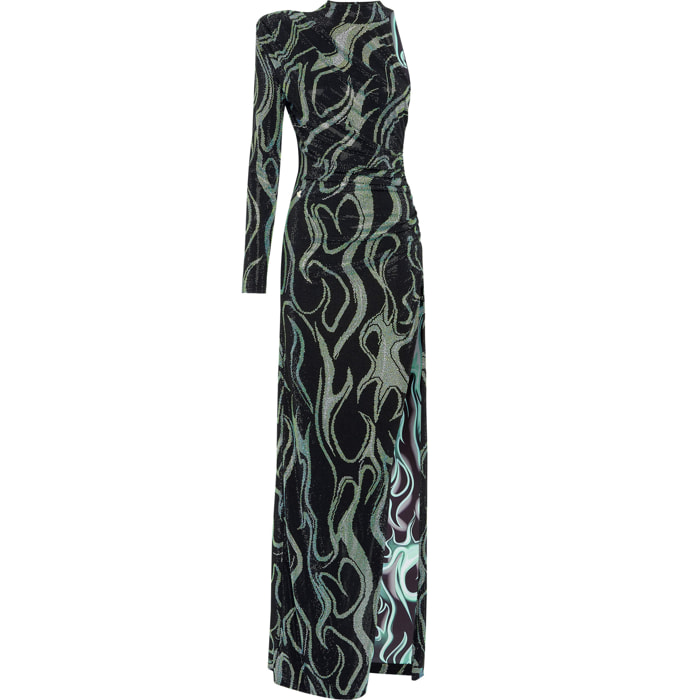PHILIPP PLEIN Long Dress FLAME