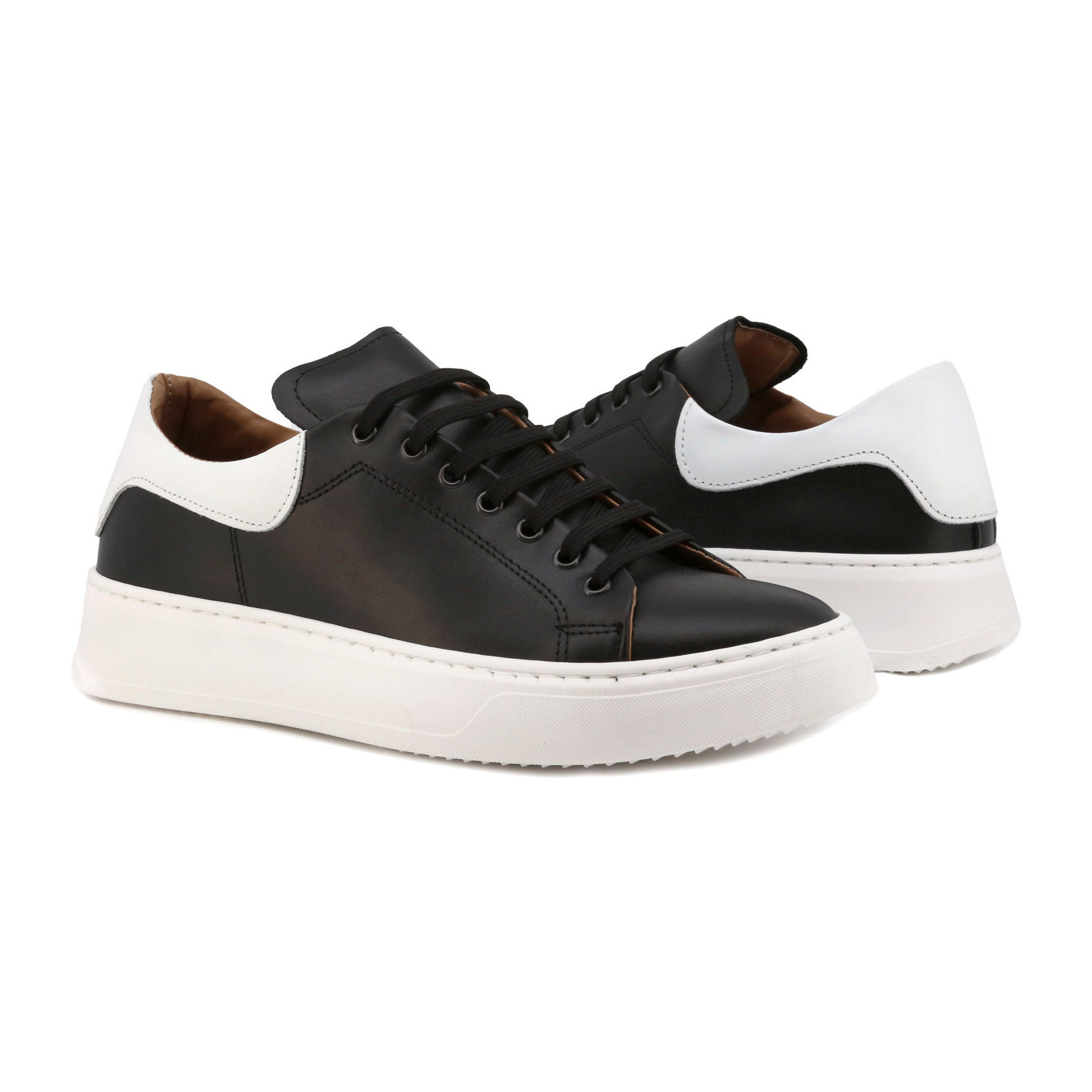 Zapatillas Sneaker para Hombre - Duca di Morrone Silvestro Leather Black