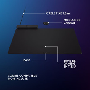 Tapis de souris LOGITECH POWERPLAY 2