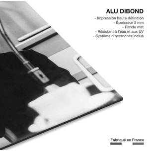 Tableau chanteur célèbre barbara en 1965 Tableau alu Dibond