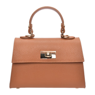 Borsa a mano Anna Luchini Cammello