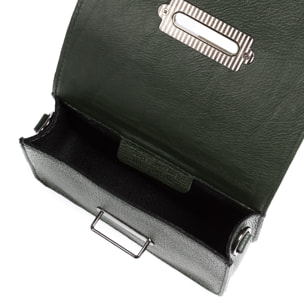 Camelia Borsa a tracolla Donna.Pelle autentica Dollaro