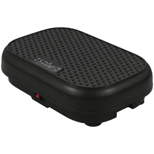 Plateforme vibrante fitness 200W 120 vitesses 5 prog. noir