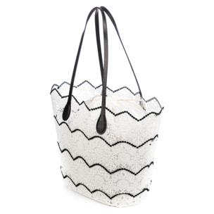 Biferno Borsa a spalla Donna. Realizzata in cotone.