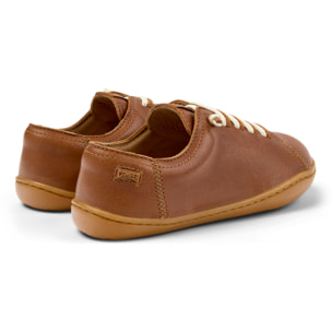 Sneakers - CAMPER Peu Cami - Marrone - Pelle liscia