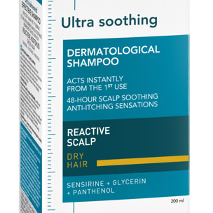 Dercos Technique Shampooing Ultra Apaisant  - Cheveux Secs 200 ml