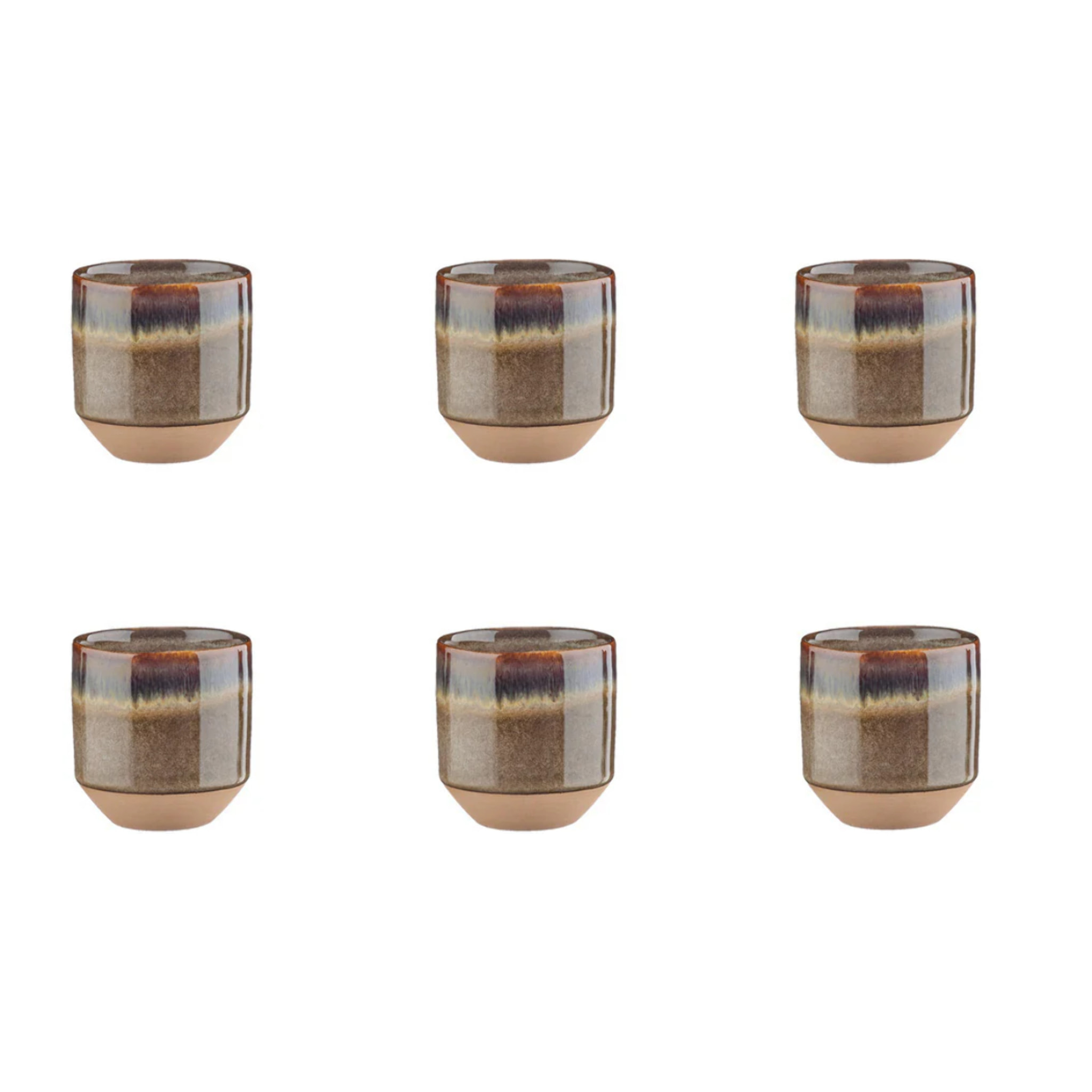 Tasse GENESIS 15cl - 6 pièces - Basalte
