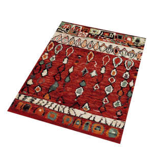 Tapis berbère tissé motifs tribaux SUVE