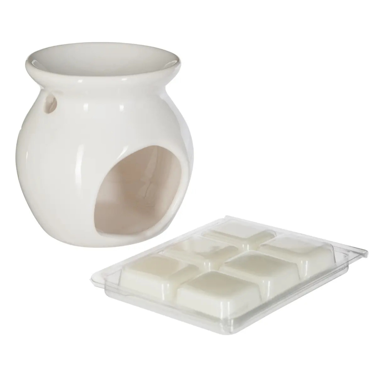 Brûle-parfum et cire vanille 30g