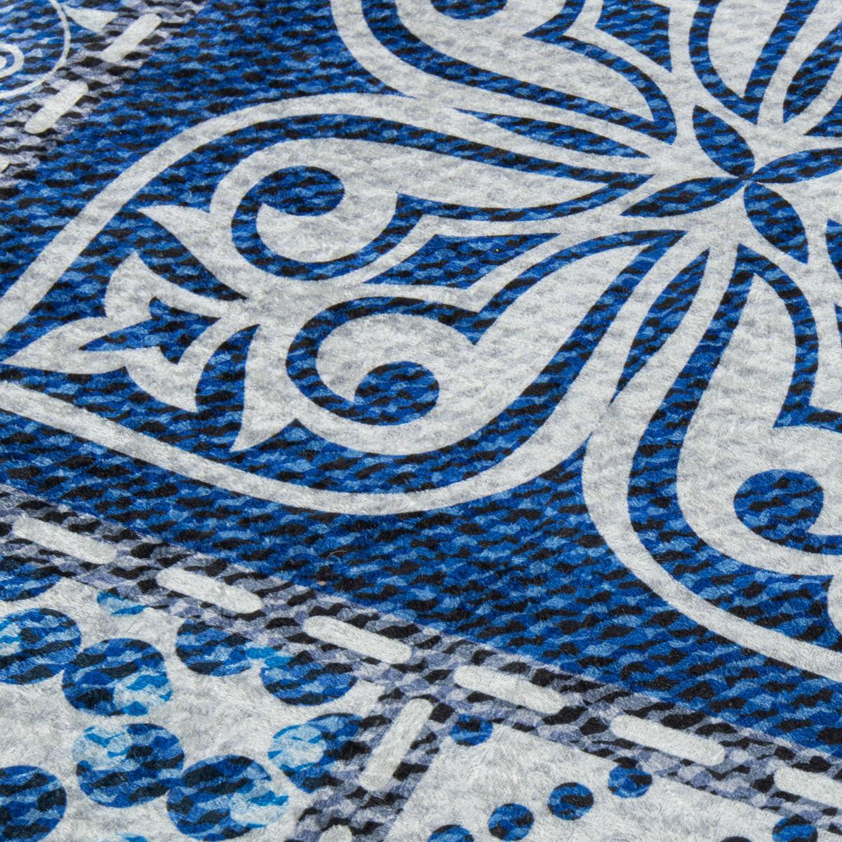 Tapis fin - Lavable en machine - BLANCBLEU