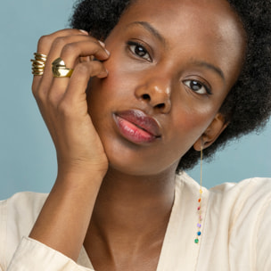 Anillo LUX BY LUX acabado en oro amarillo de 18 kts