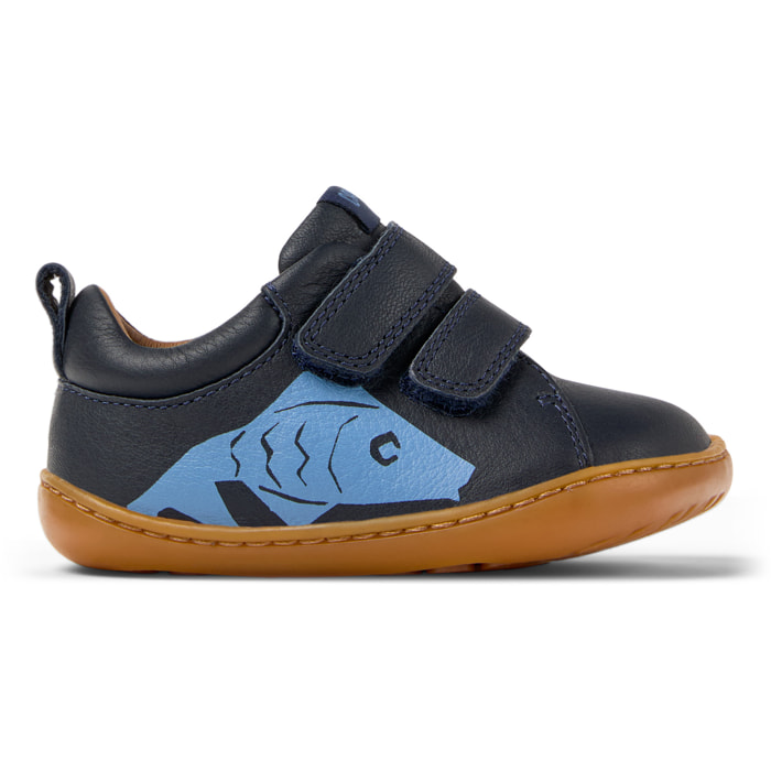 Sneakers - CAMPER Peu Cami Twins - Blu - Pelle liscia