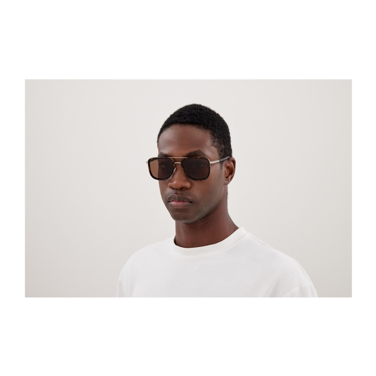 Gafas de Sol Bottega Veneta BV1463S-002 de Metal Hombre 56 mm