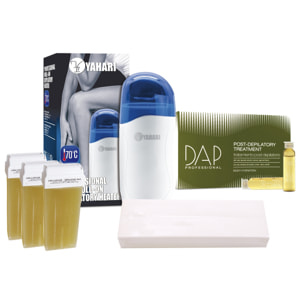 Pack épilation 3 produits + 12 ampoules x 3 ml.