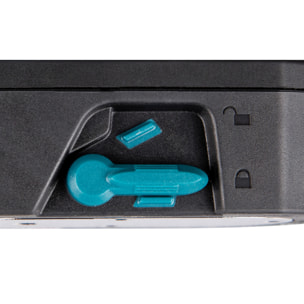 Láser de línea y cruz de 4 puntos MAKITA de 25 m 12 V CXT Li-Ion en bolsa - SK106DZ