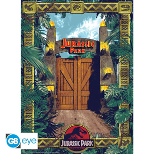 Jurassic Park Set 2 Posters Ingresso o Biodiversità 52 x 38 cm Gbeye