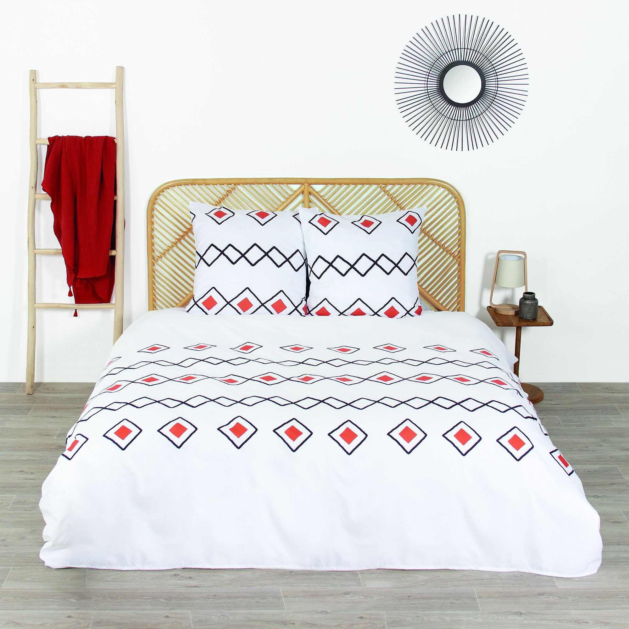 Parure De Couette 3pcs 100%microfibre 72 Gsm Zest