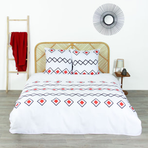 Parure De Couette 3pcs 100%microfibre 72 Gsm Zest