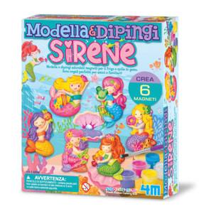 Modella & Dipingi Sirenette Glitter