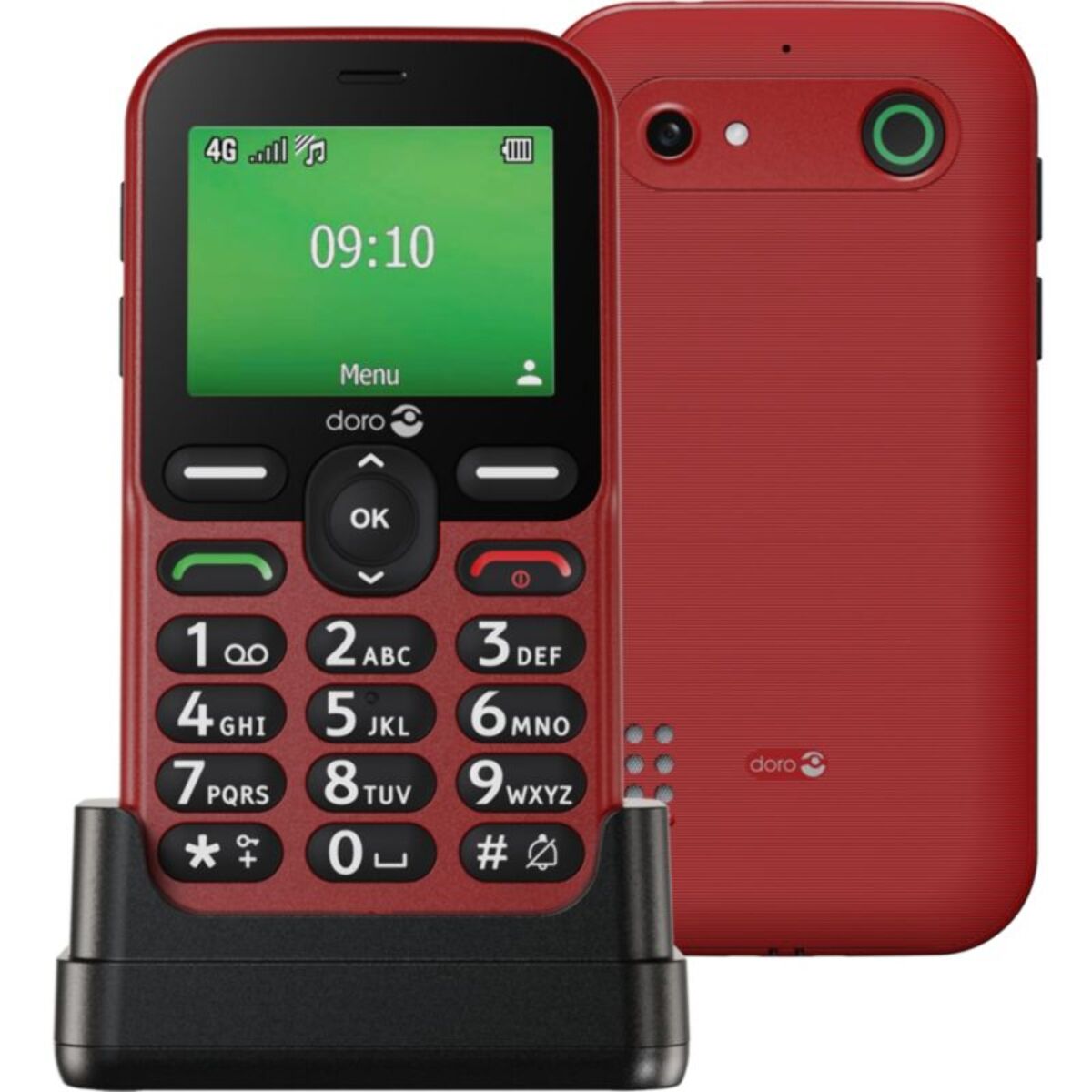 Téléphone portable DORO Leva E10 Rouge