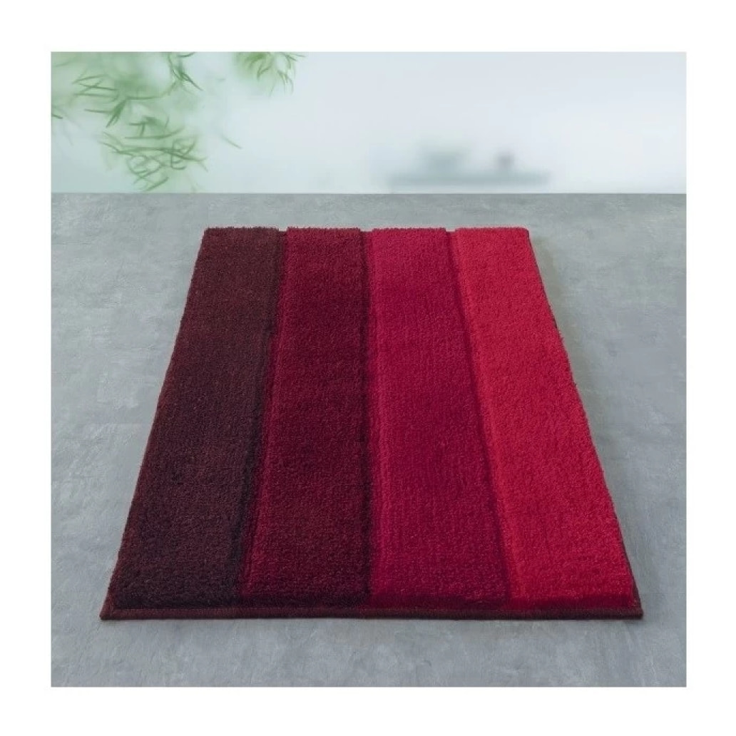 Tapis de bain Polyester FOUR 55x65cm Rouge Spirella