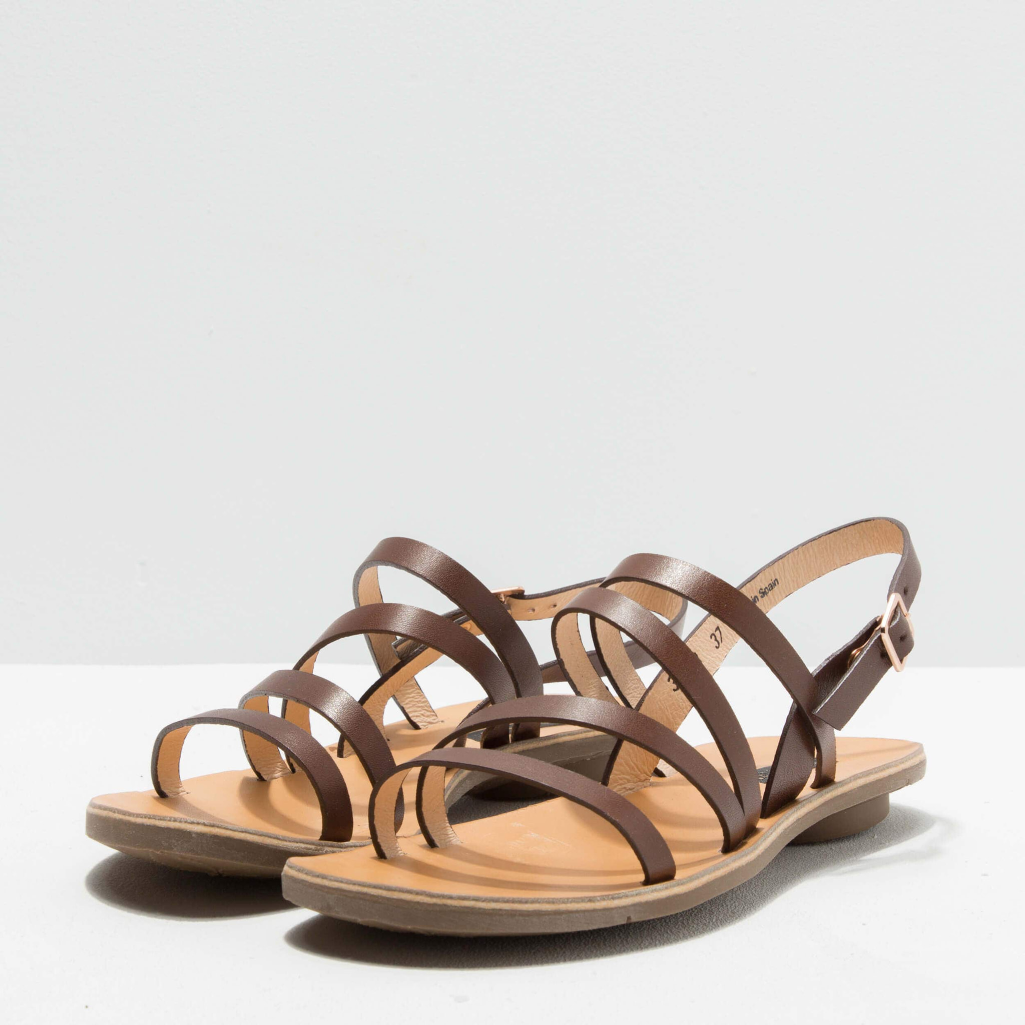 Sandalias S3128 RESTORED SKIN BROWN / DAPHNI color Brown