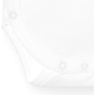 Body cruzado bebé manga larga afelpado