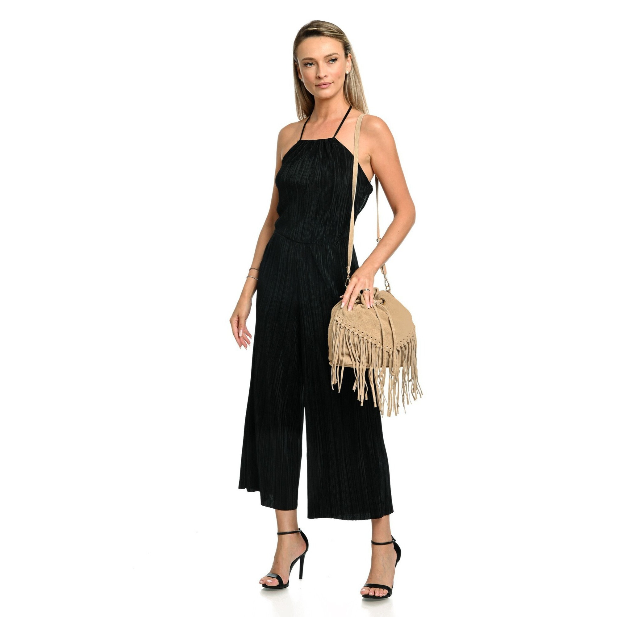 Borsa a tracolla Anna Luchini Beige