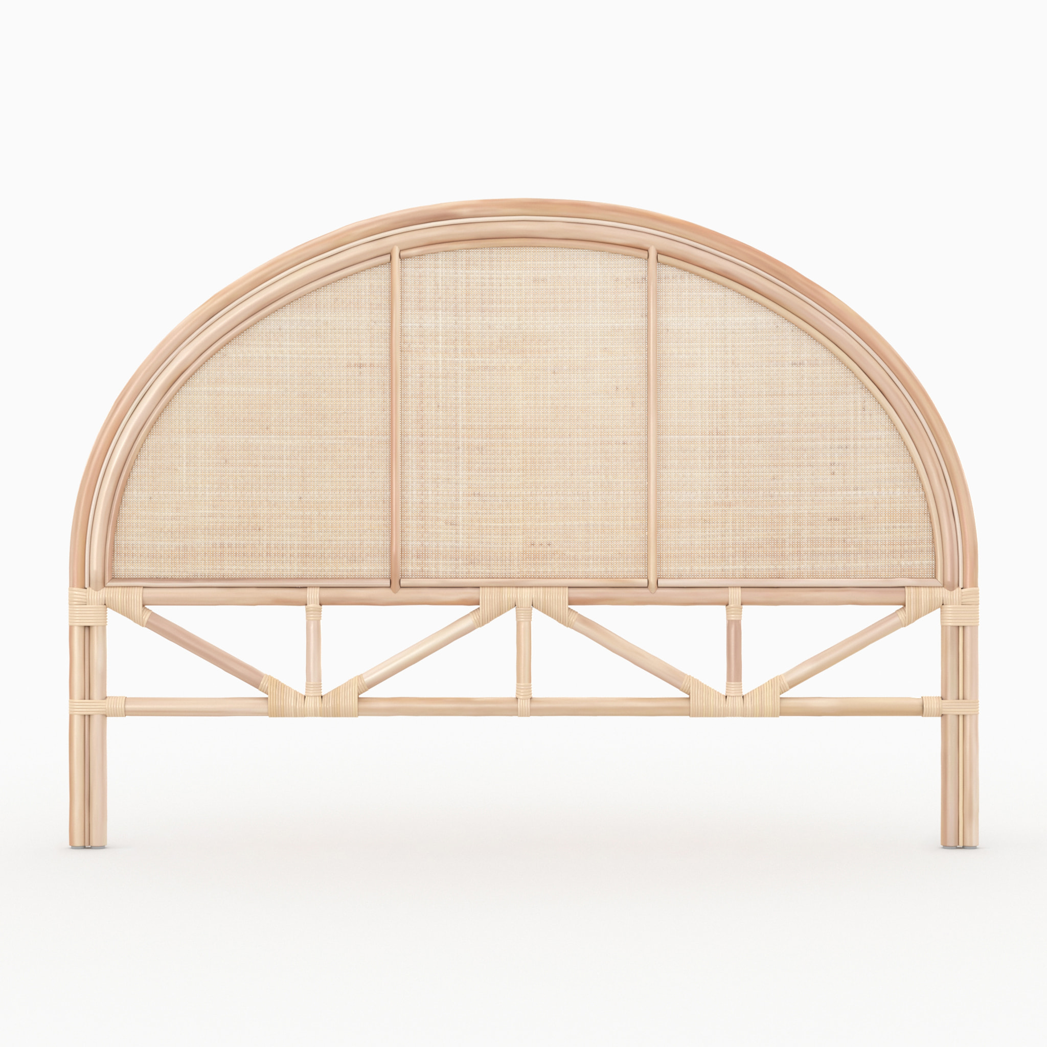 Tête de lit en rotin naturel 140 cm - Madya