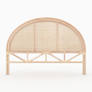 Tête de lit en rotin naturel 140 cm - Madya