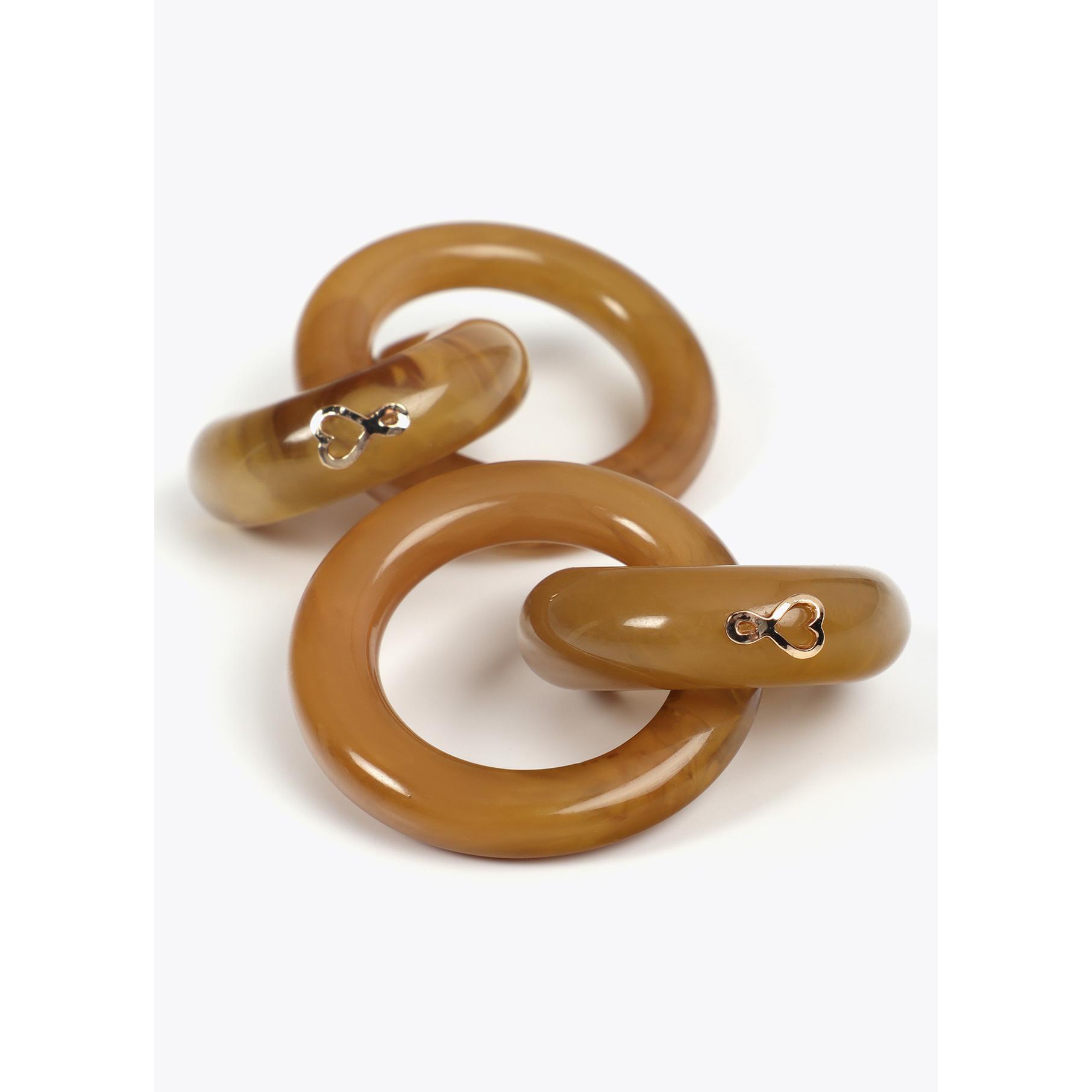 Orecchini Frontali in Acrilico