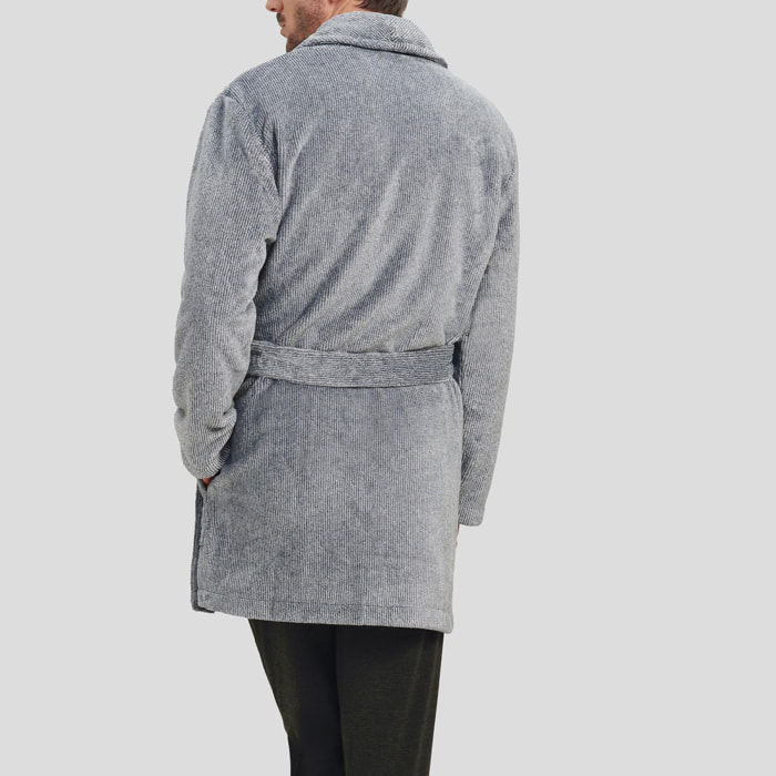 Bata corta gris
