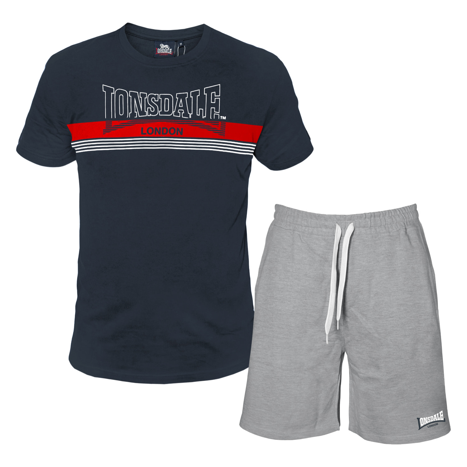 Completo Set Uomo LONSDALE Cotone Corto