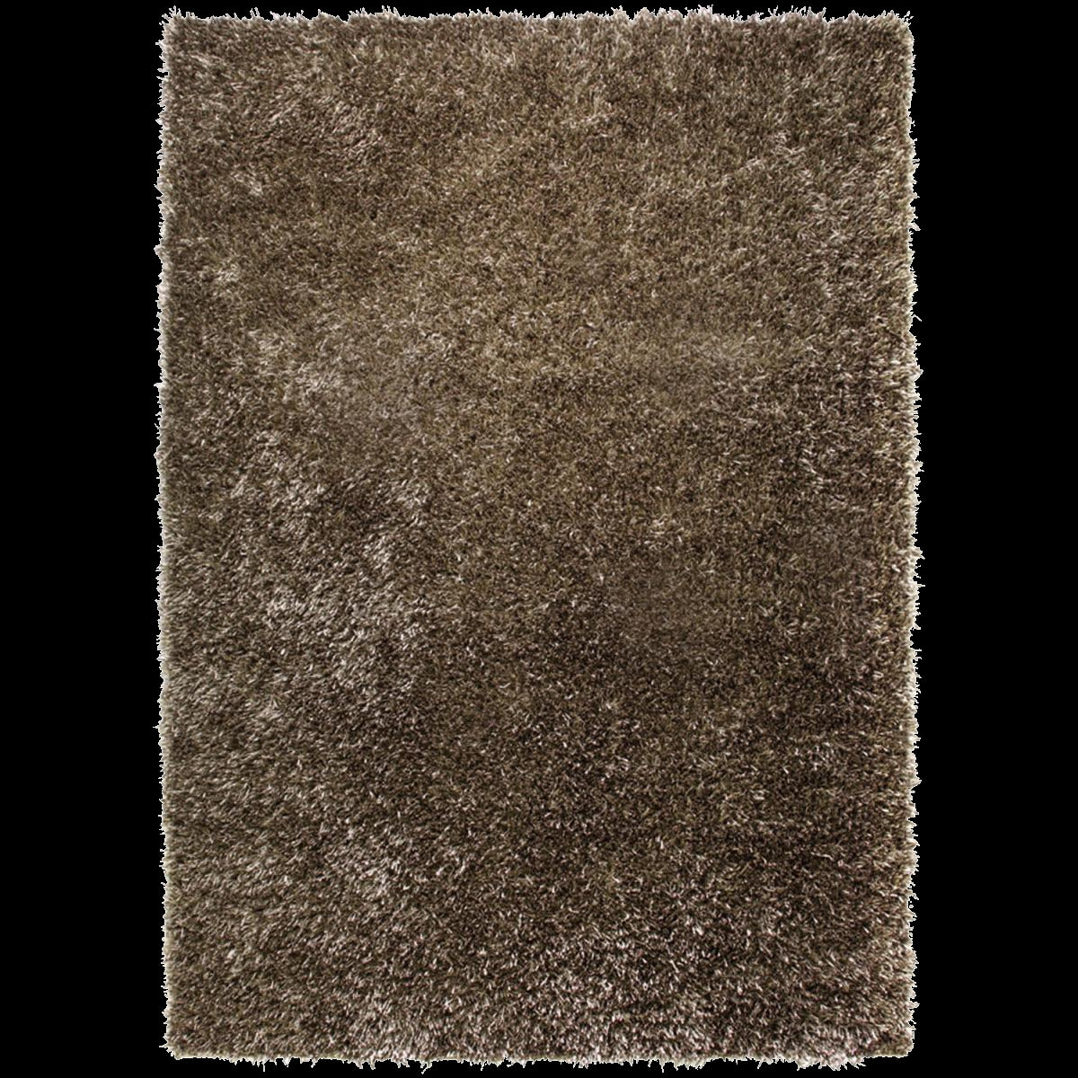 Tapis longs poils shaggy tissé motif uni PONE