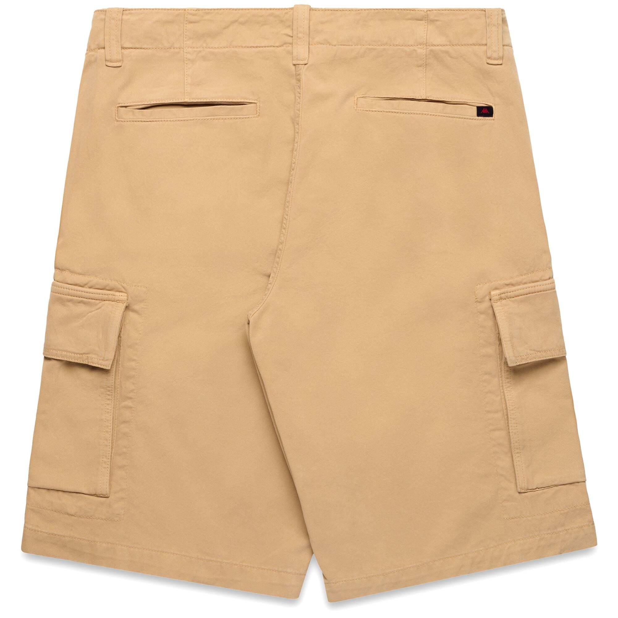 Kappa - Pantaloni Corti Uomo Beige - Zaskars