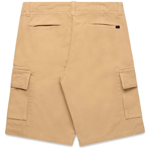 Kappa - Pantaloni Corti Uomo Beige - Zaskars