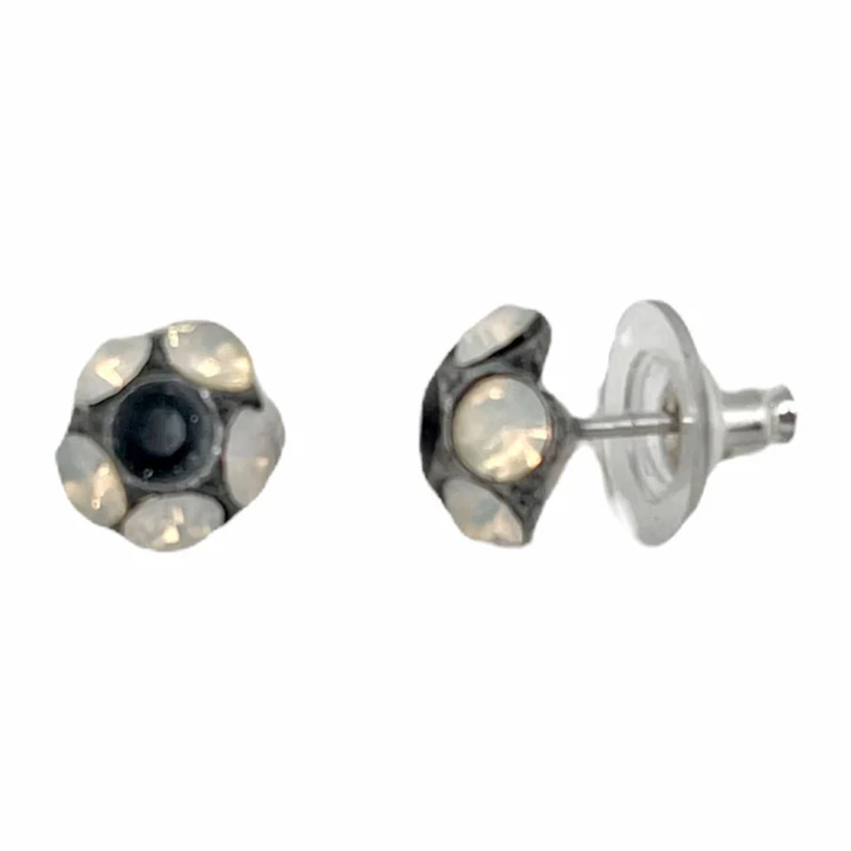 Pack pendientes plata 10µ y cristal Sw surtido Amat