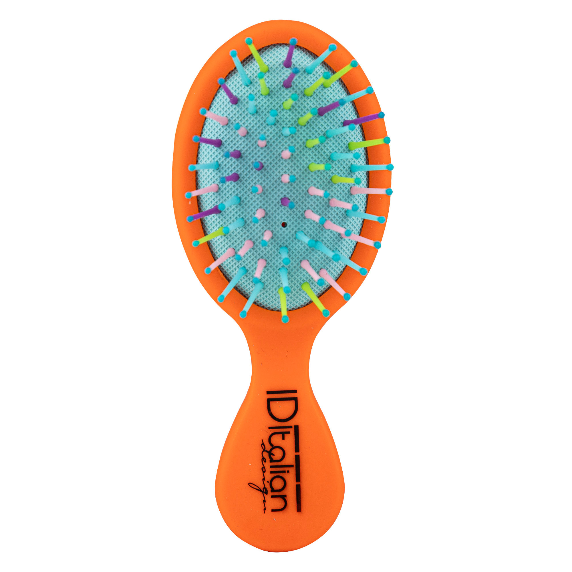 Brosse à cheveux orange