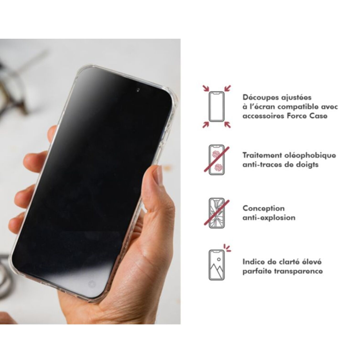 Protège écran FORCE GLASS Original Galaxy A57 5G GRS