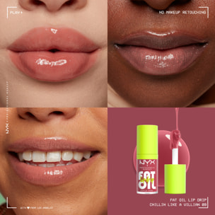 NYX Professional Makeup Fat Oil Creamy Gloss CHILLIN LIKE A VIL