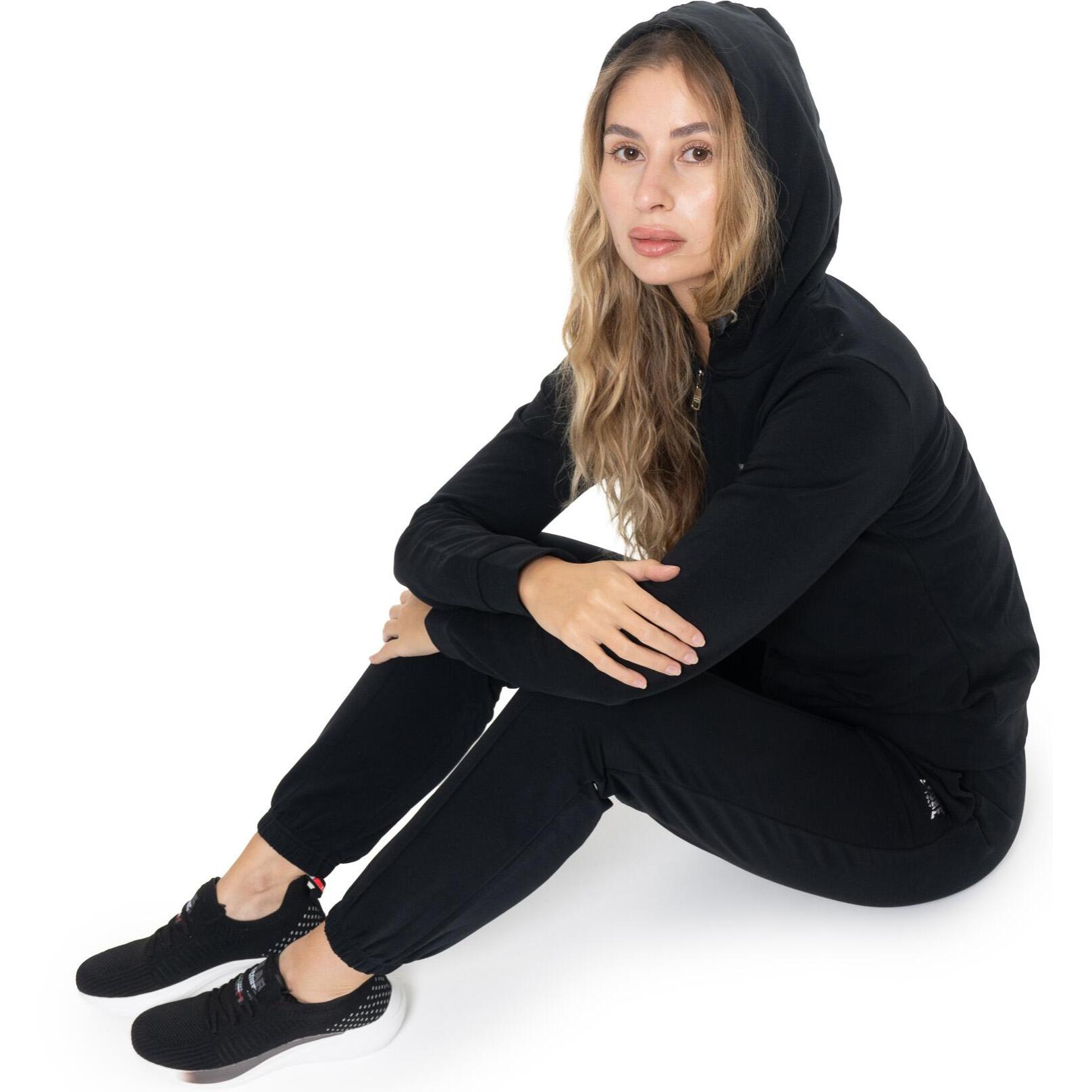 Tuta invernale da donna con cappuccio e zip, Leone 1947 Never Without